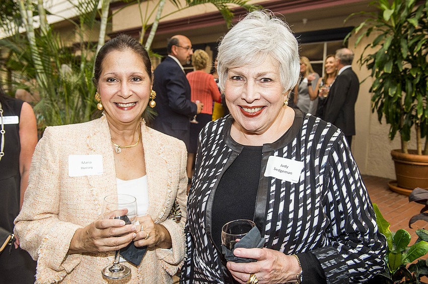 Maria Hussey and Judy Sedgemen