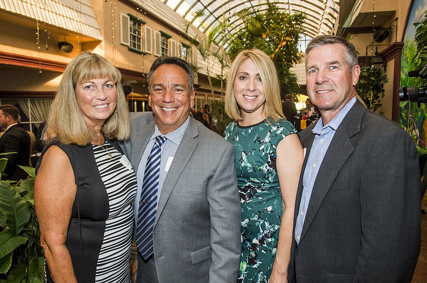 Julie and Jaime DiDomenico, Sandy Young and Allen Conrad