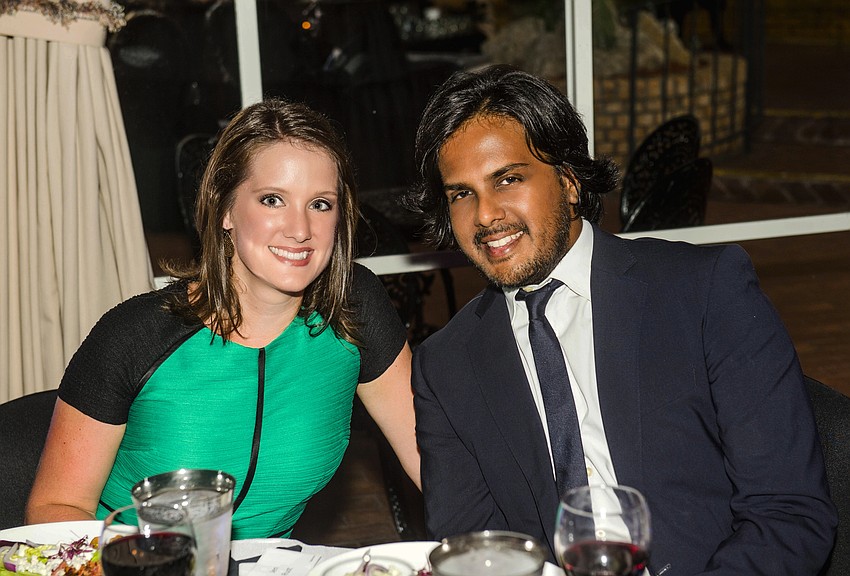 Jennifer Rust and Anand Pallegar