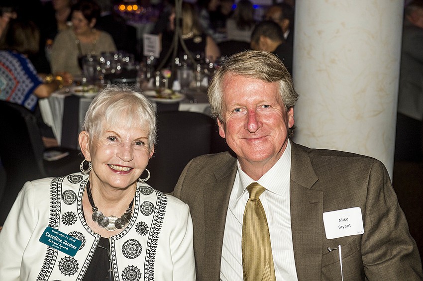 Caroline Zucker and Mike Bryant