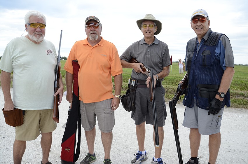 Jack Flanagan, Doug Cox, Norman Webster and Doug Hess