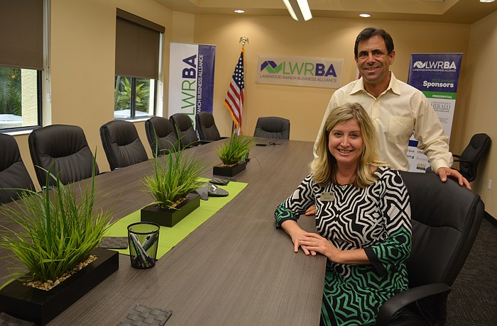 Lakewood Ranch Business Alliance Executive Director Heather Kasten and Board Chairman David Fink believe the organization's new mission statement and tagline better define the organization and its goals.