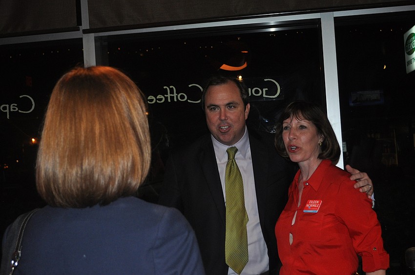 Joe Gruters and Eileen Normile.