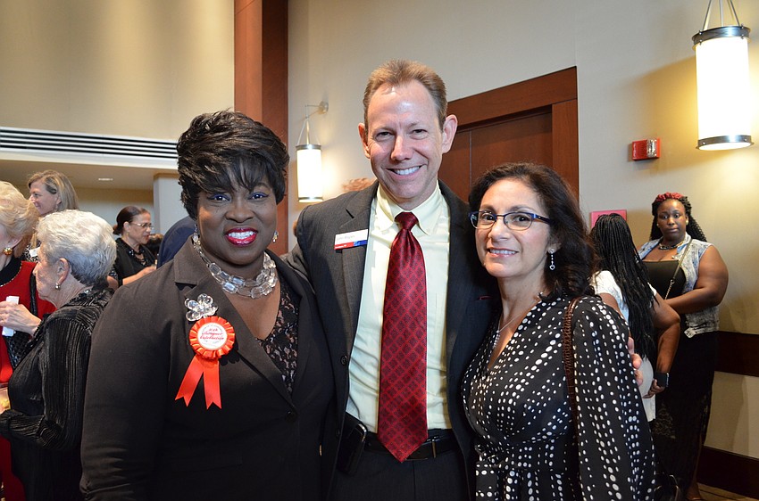 Carolyn Robinson, John and Maria Boyles
