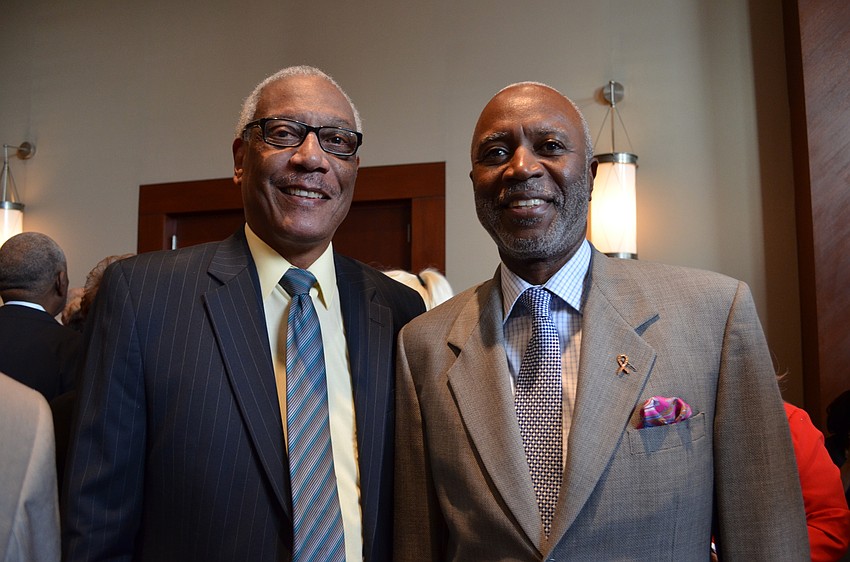 Charles Pearcey and Dr. Louis Robinson