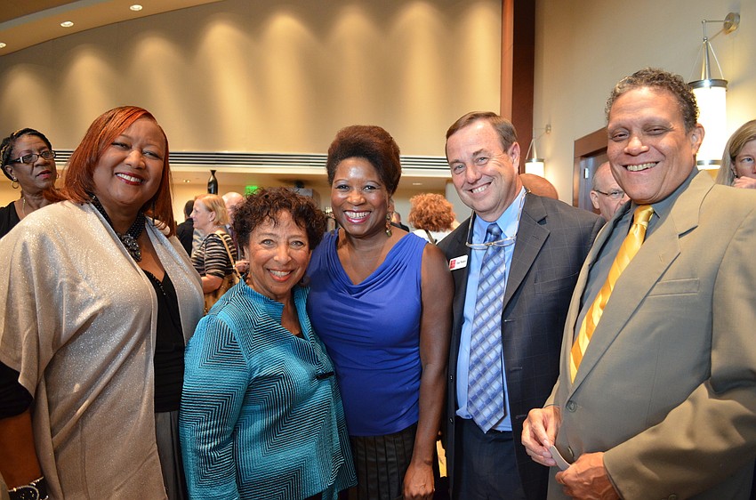 Helen James, Carol Buchanan, Renee Gilmore, Tom Waters and Richard Gilmore.