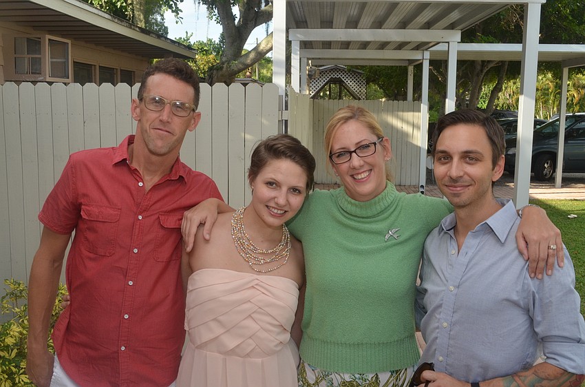 Steven Strenk, Natalya Swanson, Jenny Medved and Daniel Miller