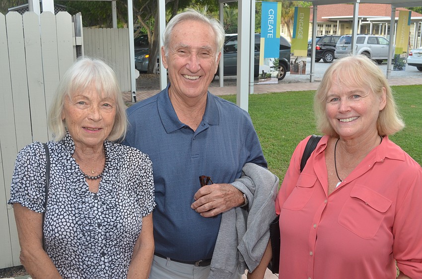 Grelinda and Fred Kohl and Sheila Moore