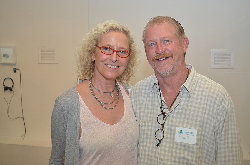 Pamela Beck and Brad Carlson