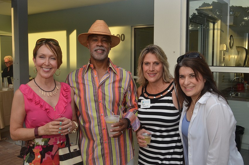 Marcia and Clyde Andrews, Angela Romanski and Cynthia Gravino