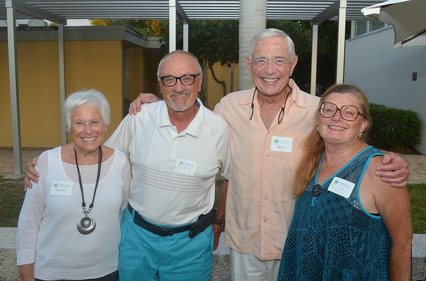Marjorie Sayer, R.C. Johnson, Steven Sayer and Jane Nutter Johnson
