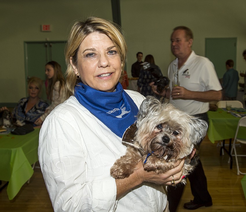 Debbie Shuck with Rupert Horatio Nelson