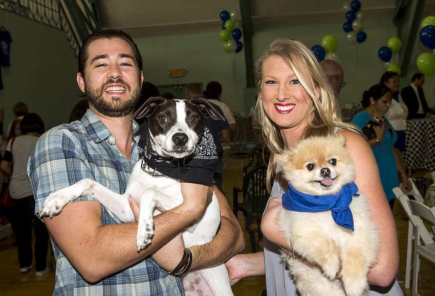 Tyler Vaden with Hendrix and Deva O