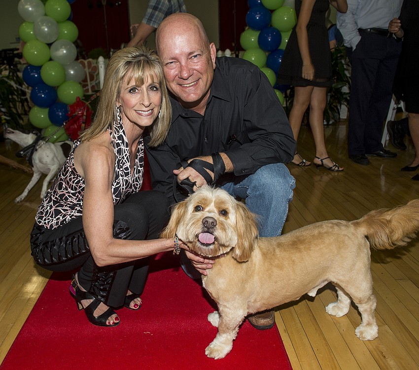 Judy and Stephen Altier with Ralphie
