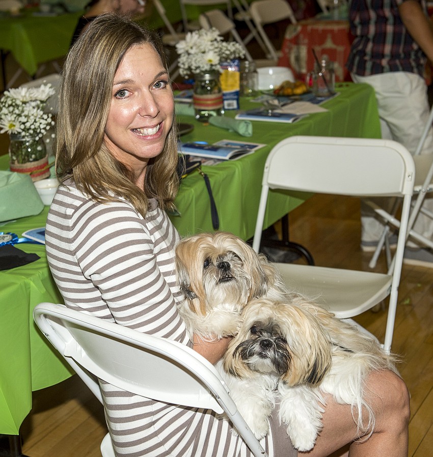 Dee Papaioannou with Teddy and Kaia