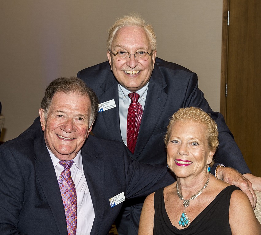 John Fisher with Edward Alley and June LeBell