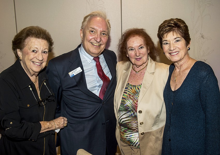 Bev Broth, John Fisher, Edie Winston and Marie Monsky