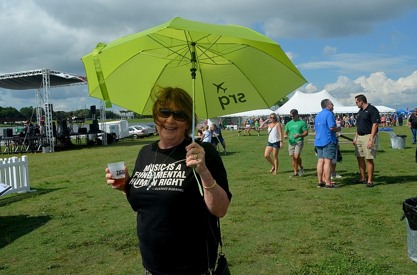 Virginia Haley makes her own shade.