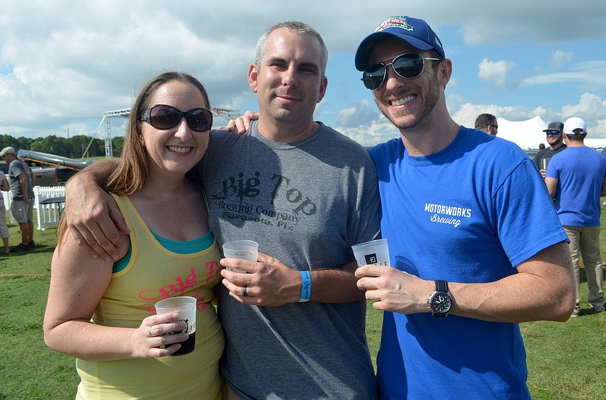 Danielle and Dan Heaton spend an afternoon with friends, such as Ryan Collins.