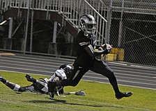 Areon Green scored Riverview's first touchdown on a 10-yard run in the first quarter.