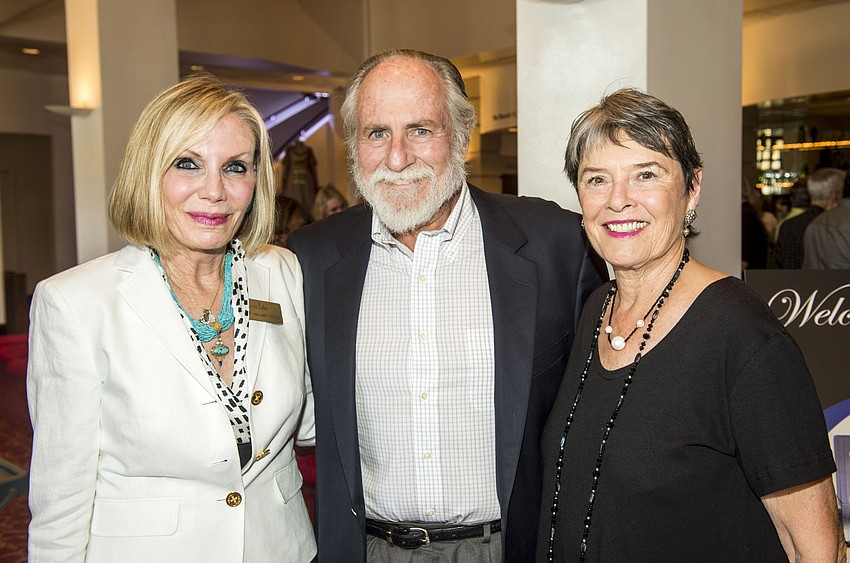 Hillary Steele with Dick and Marsha Johnson