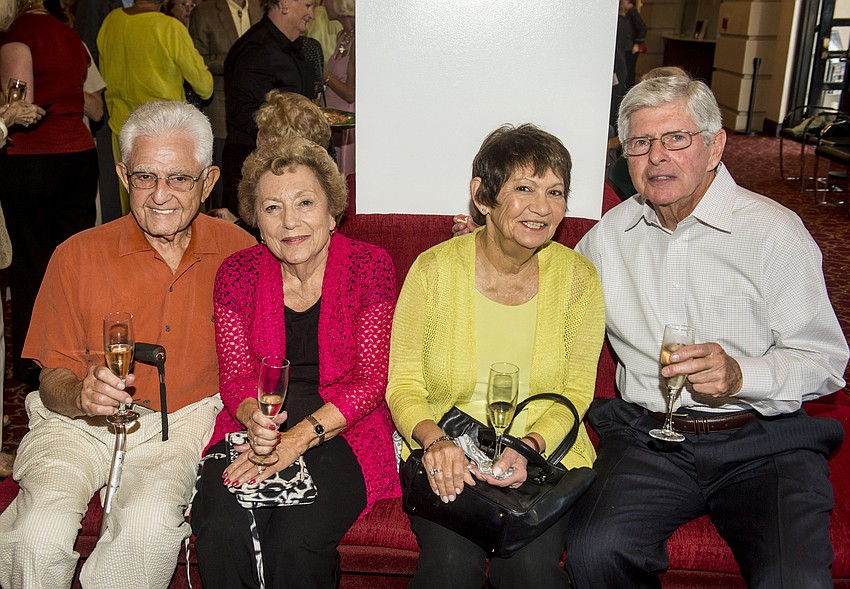 Richard and Rita Weingarten with Lenore and Jeff Fernald