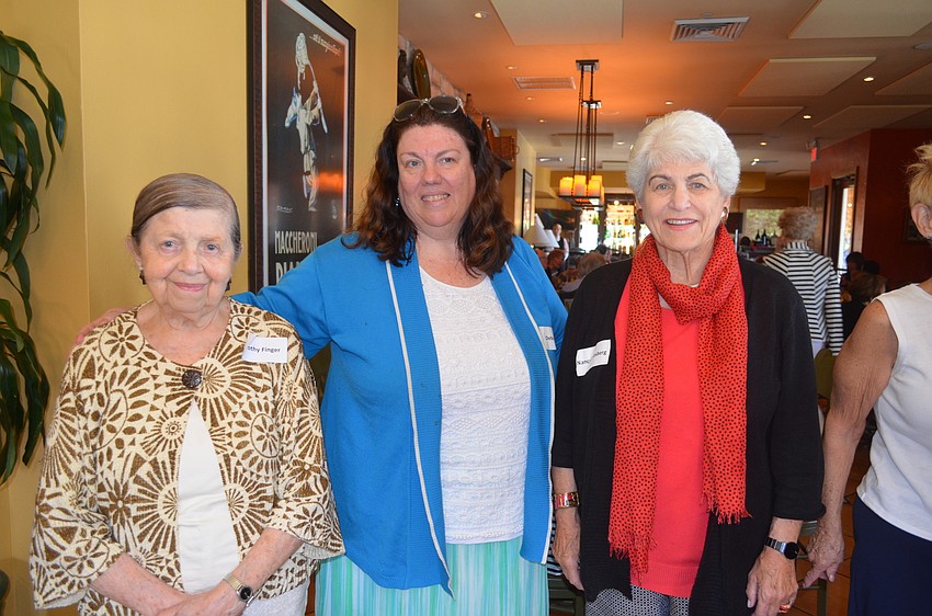 Dorothy Finger, Deb Piner and Nancy Schlosberg
