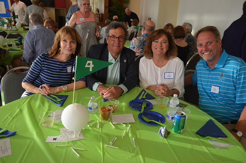 Lynn and Robert Gould with Linda and Terry Fiscus