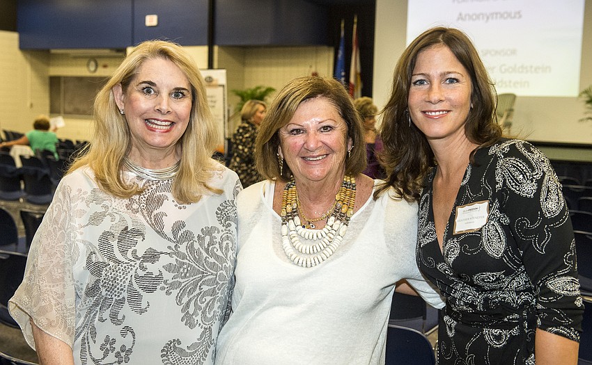 Charlene Wolff with Renee Hamad and Heather Schafer