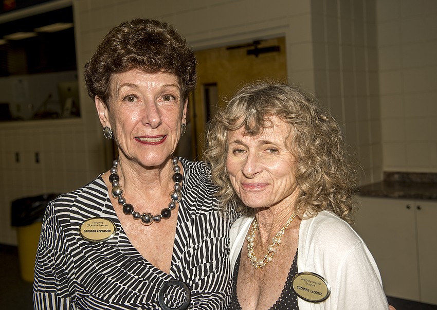 Barbara Epperson and Suzanne LaCroix