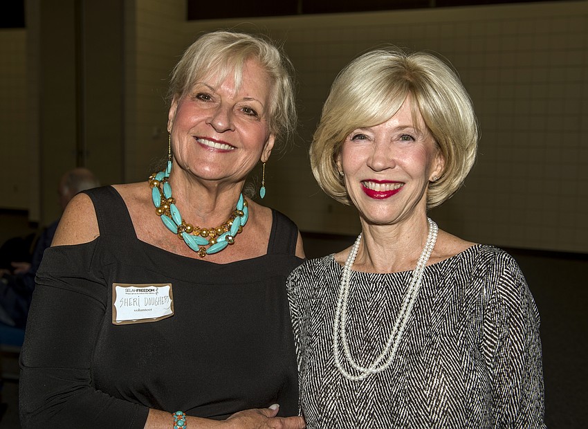 Sheri Dougherty and Virginia Montgomery