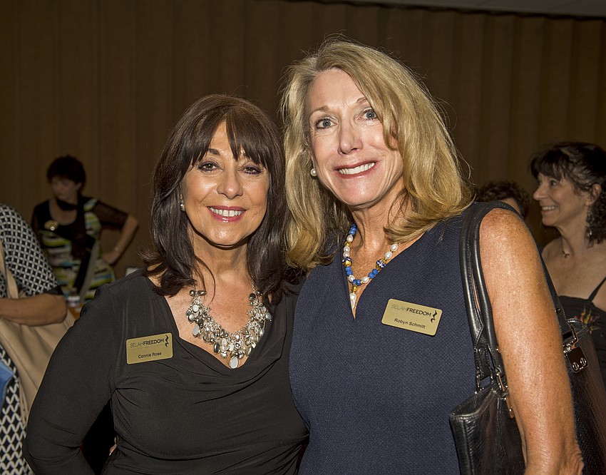Connie Rose with Robyn Schmitt