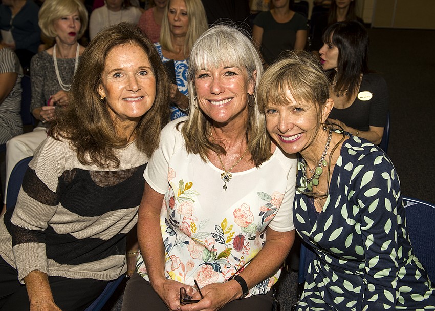 Sharyn Weiner and Sarah Stern with Charlie Ann Syprett