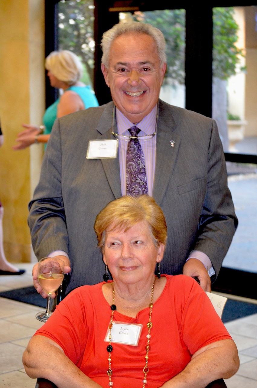 Dick and Joyce Gross show their support for Community Haven.