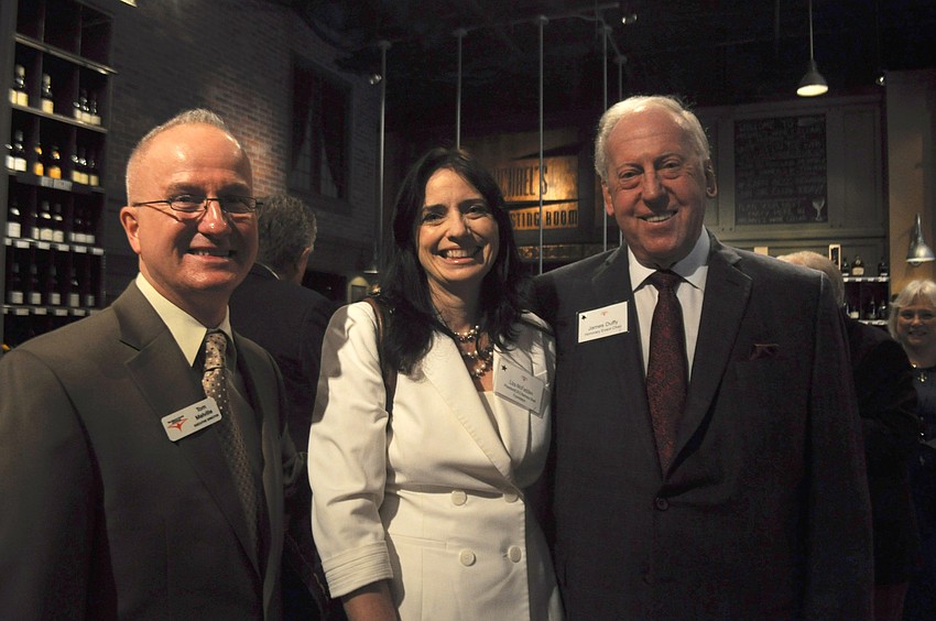 Tom Melville, Liza McFadden and James Duffy