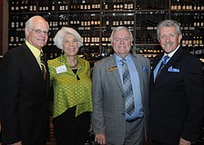 Timm and Diane Trettin, Dennis Stover and Phil King