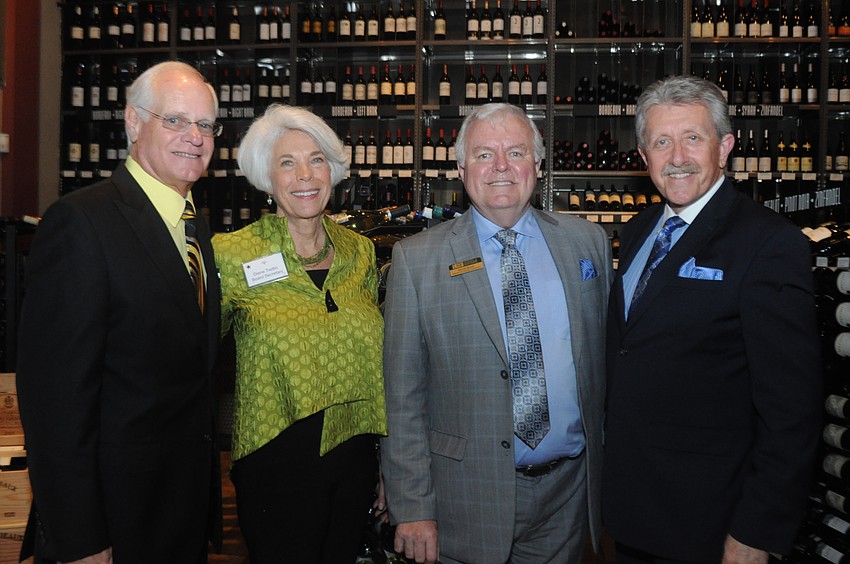 Timm and Diane Trettin, Dennis Stover and Phil King