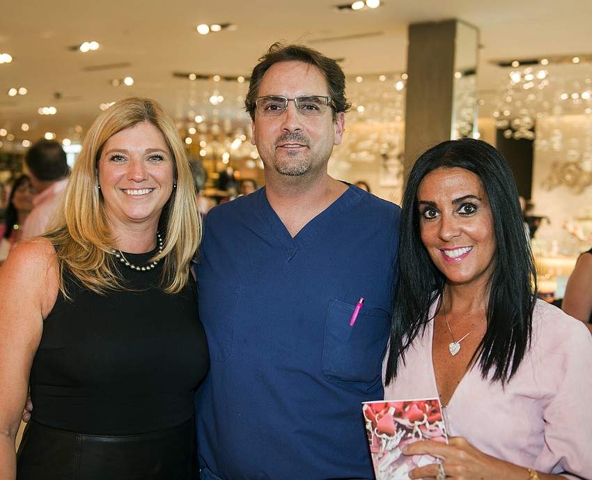 Diana and David Napolitello with Lisa Wells