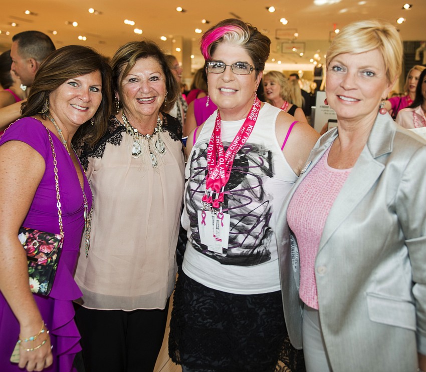 Karen Hamad and Renee Hamad, Alissa Schulman and Alex Quarles