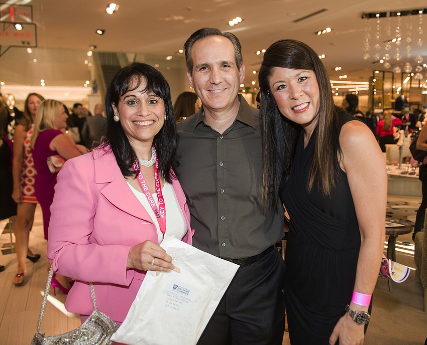 Stacey Edelman with Larry and Rachael Silverman