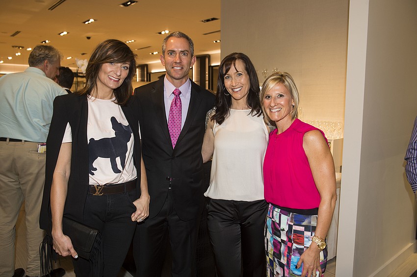 Heather Dunhill, Ben and Stacy Hanan with Lauren Fineman