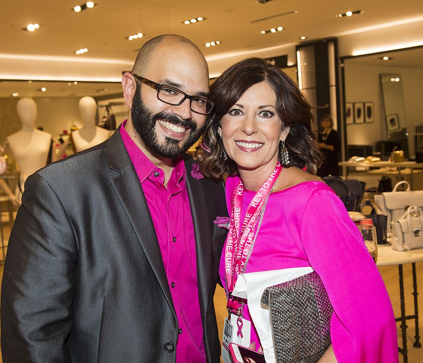 Roger Capote and Michelle Senglaub