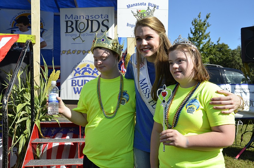 Matthew Miller and Kelley Rouse were crowned by Leah Rodenberry, the 2015 Miss Florida Teen.
