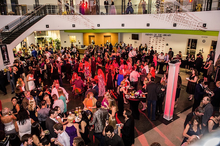 Selby Library was packed for the Junior League's 