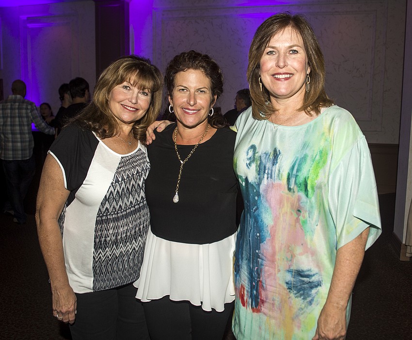 Mary Loschin, Charlotte Hinman and Wanda Lynch