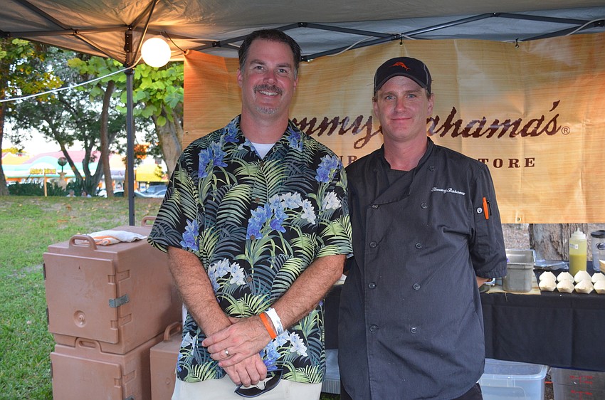 David Perrine and Ryan Scott, of Tommy Bahama