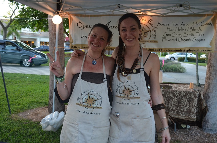 Amy Lengyel and Sarah Lockhard, of The Spice & Tea Exchange