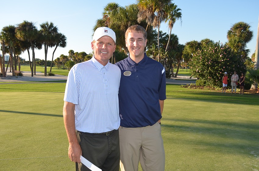 Director of Golf Terry O’Hara and Assistant Golf Professional Mark Anderson, of the Longboat Key Club