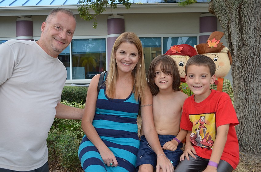Carl and Laura Hammar with Gabe and Nate.