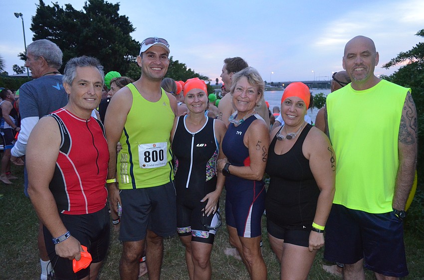 Steve Ruggiero, Wilson and Erin Alonso, Judy Goike and Arla and Jeff Reed